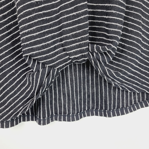 W5 Front Knot Short Sleeve Blouse XL - Picture 3 of 8